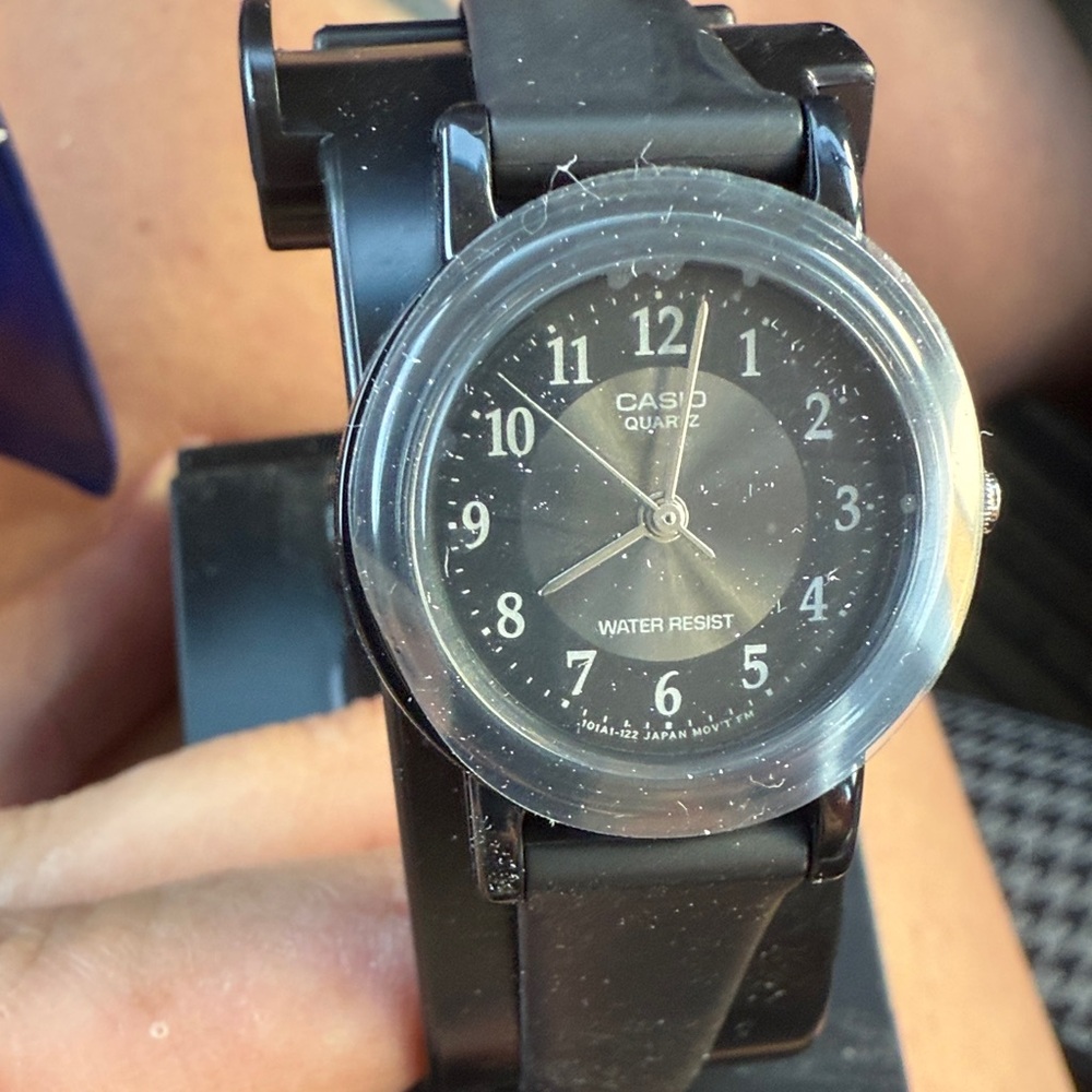 Casio Black Quartz Smartwatch